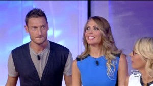 Ilary Blasi e Francesco Totti