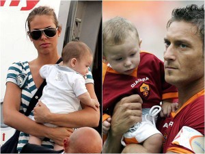 Ilary Blasi e Francesco Totti